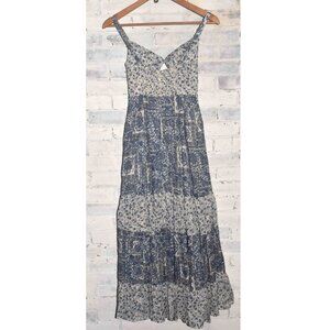 NWT Abercrombie & Fitch Blue White Floral Dress Size XXS $130!